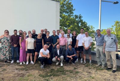 Gruppenfoto power solution Sommerfest